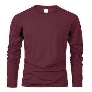 T-shirts à manches longues pour hommes, coupe décontractée, manches longues, automne-hiver, coton respirant, vêtements de sport, t-shirt à manches longues pour garçons - Product Image 2