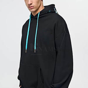 Uso en invierno Fabricante de servicio OEM Sudaderas con capucha bordadas Diseño personalizado Hombres Sudaderas con capucha bordadas - Product Image 3