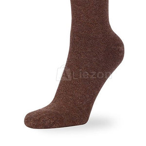 Calcetines completos lisos de alta calidad, calcetines completos de Color puro personalizados, calcetines completos de algodón para hombre hechos con el mejor Material - Product Image 4