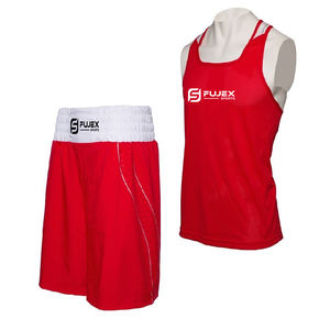 Chaleco de boxeo y pantalones cortos Patrón de impresión único Diseño popular Precio barato personalizado Venta caliente Chaleco de boxeo de calidad superior - Product Image 1