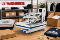 Presse à chaud coulissante CH1702 pour transfert textile – Entrepôt américain
