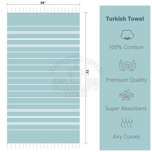 Serviette de plage à séchage rapide avec tissu léger, idéale pour les voyages, le bord de la piscine ou les aventures à la plage - Product Image 6