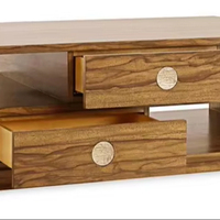 Table basse John Richard Vantage |   Deux tiroirs et design contemporain