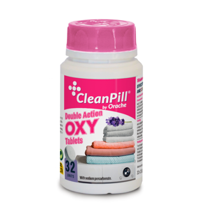 Compresse sbiancanti e antimacchia a doppia azione Oxy - Cleanpill di Orache - 32 unità - Product Image 1