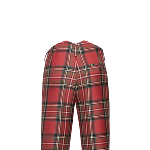 Top Best Selling Low MOQ Custom Design High Quality Regular Fit Straight Casual <strong>Men's</strong> <strong>Tartan</strong> <strong>Trouser</strong> - Product Image 5