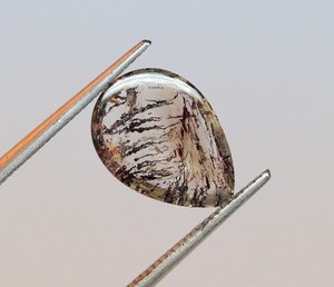 Brillant Super Seven Gemstone Welo Cabochon Super Seven Gems Mélodie Naturelle Super Seven Pierre en Forme de Poire pour la Fabrication de Bijoux - Product Image 3