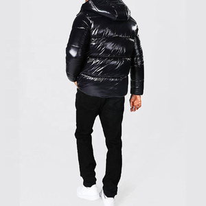 Nouvelle conception, vente en gros d'usine, veste d'hiver tendance en duvet, veste à capuche, doudoune pour homme, streetwear, impression personnalisée, imperméable - Product Image 6