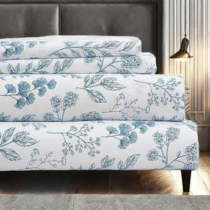 Pakistan Manufacturer Winter Breathable 100% Cotton 300tc High Quality Woven Plain Custom Logo <b>Bed</b> <b>Sheets</b> Weavetex Solutions - Product Image 2