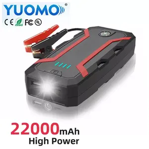 Battery Jump Starter Car Power Bank Kit 2000A Portable Case 18650 On Board Emergency Start