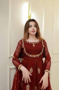 ชุดเดรสผ้าจอร์เจตต์สุดหรู พร้อมผ้าคลุมไหล่ งานปักเลื่อมประณีต พร้อมใส่ได้ทั้งฤดูร้อนและฤดูหนาว แห้งเร็ว เหมาะสำหรับงานปาร์ตี้ งานแต่งงาน และชุดพื้นเมือง - Product Image 3