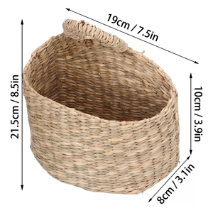 Vente en gros de panier suspendu en jonc de mer naturel écologique tissé à la main jardinière accessoires de décoration intérieure du Vietnam paniers de rangement - Product Image 4