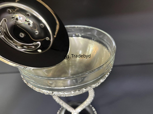 Tradebyd Metal Bakhoor quemador árabe Mukhbar soporte de incienso hecho a mano para el hogar y regalos - Product Image 4
