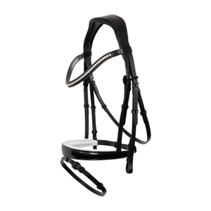 Bridon et licol de haute qualité de style anglais, fabriqués en cuir résistant, parfaits pour l'équitation en plein air et au quotidien. - Product Image 4