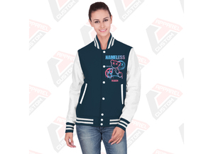 Blouson universitaire en toile pour homme, style décontracté urbain, col montant, nouvelle mode, impression personnalisée, respirant, devant imprimé – Meilleures ventes - Product Image 4