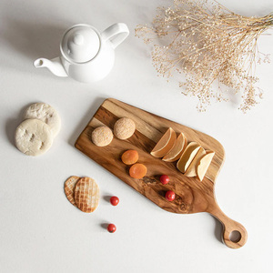 Tabla de cortar hecha de marco de madera de teca maciza con material de calidad alimentaria y de alta calidad para equipos de cocina - Product Image 2