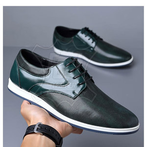 Chaussures en cuir personnalisées Rafale pour hommes, chaussures en cuir pour hommes 2025 en taille adulte, vente en gros de chaussures pour hommes - Product Image 1