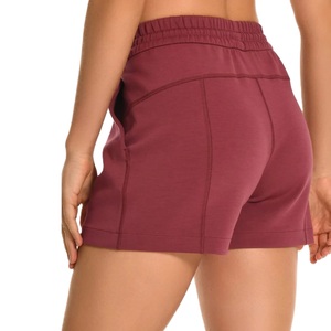 OEM Custom Women's Gym <b>Shorts</b> with Quality Designs Double-Layer Plain Streetwear for Sports Custom Logo Tags - Product Image 6