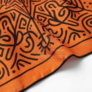 Premium Cotton <b>Bandanas</b> Custom Printed Head Scarf Neck Gaiter Hair Wrap Outdoor Sports Fashion Accessory For Men And Women - Product Image 4