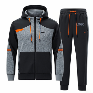 Traje Deportivo Personalizado para Hombre GENTS GARB, de Poliéster/Algodón, Secado Rápido, Transpirable, Resistente al Viento, con Logotipo Frontal, Ideal para Invierno - Product Image 2