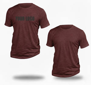 Camiseta Casual de Manga Corta para Hombre, 100% Algodón, Tejido Jersey de 220g, Cuello Redondo, Impresión Personalizada, Serigrafía, Color Sólido, Ecológica - Product Image 1