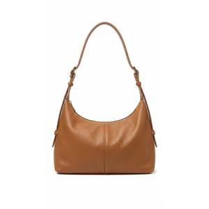 Borsa a Spalla Morbida in Vera Pelle Dollaro per Donna - Made in Italy - Art. 26061" - Product Image 1