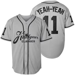 Offre Spéciale personnalisé sérigraphie 100% Polyester Raglan Baseball Shirt/bouton vers le bas personnalisé Baseball Jersey - Product Image 4