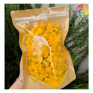 Fruit de la passion lyophilisé, fruit de la passion naturel doux et croustillant lyophilisé, collations végétaliennes fruits de la passion surgelés lyophilisés - Product Image 2