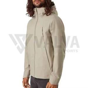 Veste matelassée unisexe d'hiver, nouvelle conception, mode, rue principale, toile, coupe-vent, softshell, logo frontal, taille standard et grande taille - Product Image 5