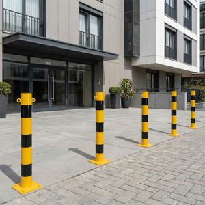 Poste Metálico Fijo con Soporte de Montaje en Forma de Oreja de 75 cm, Equipo para Estacionamiento, Bollard - Product Image 2