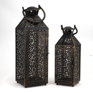 Portavelas de Metal hecho a mano, decoración moderna para el hogar, soporte de vela de Pilar elegante para dormitorio o comedor - Product Image 1