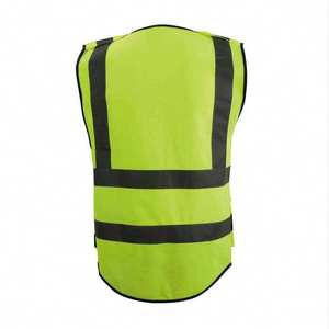 Gilet de sécurité en polyester réfléchissant haute visibilité, écologique, de bonne qualité, plusieurs couleurs, service OEM, vente chaude, style unique - Product Image 3