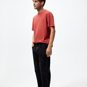 T-shirts Homme Oversize Personnalisés de Haute Qualité en Gros – Modèle Vierge à Manches Courtes en Coton/Bambou Écologique et Séchage Rapide - Product Image 3