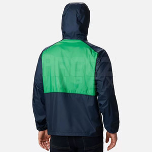 Veste coupe-vent d'hiver respirante pour hommes avec capuche grande taille logo avant prix bon marché fabriqué au Pakistan services OEM - Product Image 2