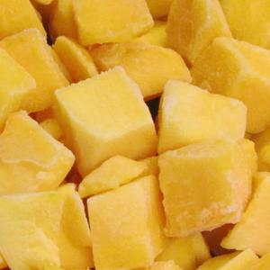 Mangue en dés surgelée LQF de qualité supérieure, saveur douce du Vietnam, procédé de conservation de l'eau, emballage sous vide, conditionnement en vrac, morceaux brisés, texture soyeuse - Product Image 1