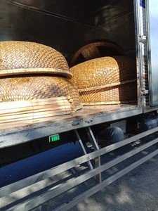 เรือพายไม้ไผ่สานขนาดเล็กจากเวียดนาม - Product Image 5