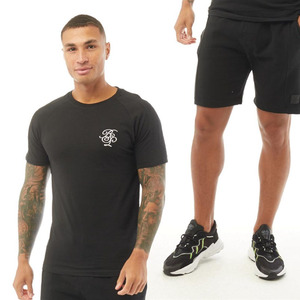 Vente en gros de vêtements 2 pièces en coton avec logo personnalisé pour hommes de grande taille - Product Image 3