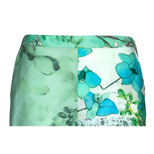 Pantalones de Trabajo Casuales de Negocios para Mujer, de Lona Transpirable, Lisos, 100% Algodón, Cintura Media, Frente Plano, Cierre con Cordón - Product Image 2