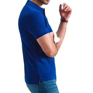 Camisa de Hombre 100% Algodón Piqué, Manga Corta, Informal, Transpirable, Estampada, Color Sólido, Verano, Logotipo Frontal, Botones, 180g - Product Image 2