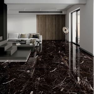 Carreaux de revêtement mural en porcelaine émaillée sculptée 600x1200, texture luxueuse, finition haute brillance, pour projets immobiliers commerciaux haut de gamme - Product Image 1