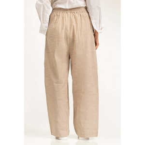 Pantalones Anchos de Cintura Alta para Mujer, Transpirables, Casuales, para Verano, con Cierre Elástico en la Cintura, WM-COD-SS25-318B - Product Image 1