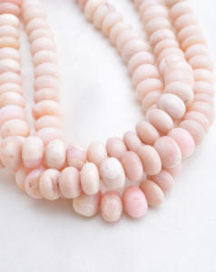 ลูกปัดโอปอลสีชมพูธรรมชาติ สำหรับทำเครื่องประดับชั้นดี - Product Image 6