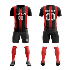 Ensemble de maillots de football personnalisés de haute qualité pour équipes sportives, impression sérigraphique, uniforme de football, maillot de football pour hommes, marque personnalisée - Product Image 6