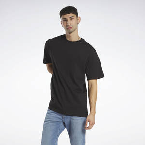 Vente en gros t-shirt vierge surdimensionné de 6.5 oz quantité minimale de commande bas t-shirts en microfibre surdimensionnés poids lourd - Product Image 4