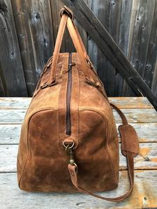 กระเป๋าหนังแท้แฟชั่นคุณภาพสูง,กระเป๋าหนังสำหรับใช้เดินทางวีคเอนเดอร์ LDB-0014จากปากีสถาน - Product Image 4