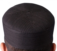 Chapeaux Kufi de designer Safwan, traditionnels, islamiques, pour hommes, personnalisables, respirants, en polyester/coton, faits à la main, tendance, élégants, quatre modèles