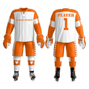Nuevo diseño Popular sublimación hombres hockey sobre hielo uniforme personalizado mejor calidad nuevo diseño juvenil uniforme de hockey sobre hielo - Product Image 3