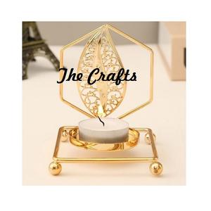 Porte-bougie en fer noir de la meilleure qualité pour la décoration de la maison, des restaurants et des mariages en Inde - Product Image 5