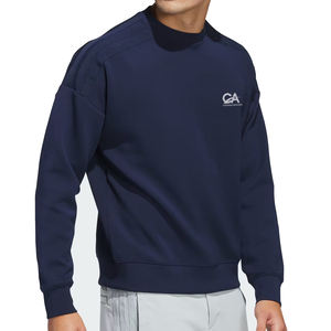 Sudadera informal con logotipo personalizado para hombre, color sólido con estilo moderno básico/mezcla de algodón, Sudadera con capucha suelta para hombre - Product Image 6