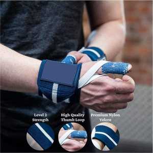 Poignets de poignet respirants de qualité supérieure à réglage de haute qualité sangles de levage enveloppes de poignet à main robustes de qualité professionnelle - Product Image 3