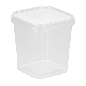 Best Italian Wholesale Plastic Can 640 ml ice cream jar Industrial Packing Packaging PP Pcs